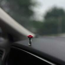 Mini Flower Car Air Freshener Glass Vase Car Aromatherapy Ornament - Multicolor - View 6