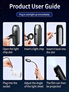 Tree Of Life Projection Night Light, USB Port No Installation Required, Glowing Tree Projector Lamp, 360° Rotatable Adjustment, Suitable For Gifts, Room Decoration, Photo Background, Wall And Ceiling Decor - Tree Of Life - View 11
