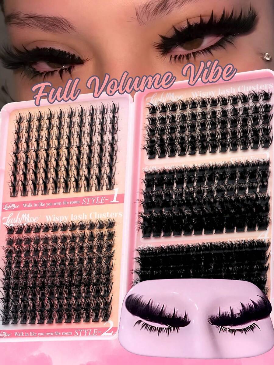 MOOD 02-Sunset-Lashbook Eyelash Book, C-D Curl, Large Capacity, Highest Quality Lowest Price, New DIY False Eyelashes, Fluffy And Soft, 3D Faux Mink Eyelashes, Makeup, Eyelash Extensions, Short Eyelashes, DIY Lightweight Eyelashes