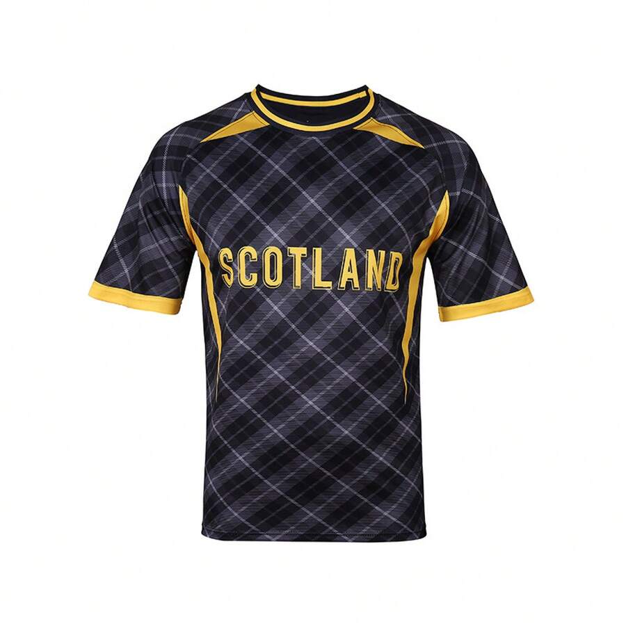 Original Patented Soccer Jerseys Of 48 Teams For The 2026 World Cup: Brazil, Argentina, England, Germany, France, Short Sleeve - 摩卡棕 - 查看 1