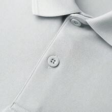 Adidas New Casual Quick-Dry Polo Shirt With Collar Short Sleeve For Men - Light Grey - View 6