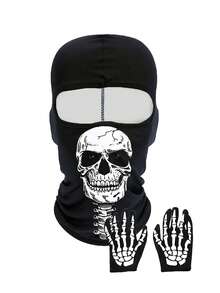 1pc Or Multiple Unisex 3D All-Season Sun Protection Animal Headwear Outdoor Sports Windproof Mask 3D Digital Print Ski Mask - Multicolor - View 5