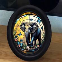 1件黑色哥德式復古橢圓相框,手工藝藝術品,適合居家辦公室與節日裝飾,收藏家理想禮物,無需鑽孔 - 16 - 查看 11