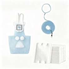 1Set (Includes: 1 Flight Rope, 10 Replaceable Diapers, Diaper Clothing) Reusable Parrot Diaper Bird Clothes, Breathable Lace Mesh Design, Suitable For Parrots, Lovebirds And Parakeets, Lightweight Leak-Proof Design, Suitable For Outdoor Flight Training And Daily Care, Travel And Cleaning Supplies Bird Diaper/Bird Stuff/Parakeet - 1 Set - View 24