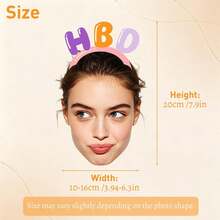 6/12 Sets Customized Photo Face Banner Party Decoration, Personalized Funny Hanging Flag, Suitable For Birthday Celebration And Home Party Atmosphere, Customized Photo Flag Display, Customizable Atmosphere Banner Gift, Party Decoration And Photo Props - Multicolor - View 7