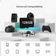 128G/64G/32G Memory Card, High-Speed Memory Card For Digital Cameras, Dashcams And Video Recording, Long-Lasting And Reliable Memory Storage, Camera Card 128G Smartphone Wide Compatibility Data Security - View 10