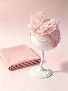 INS Style 100 Days Photo Props Newborn Photography Essential Lace Headband + Swaddle Wrap 2pcs Set Multiple Combinations Full Moon Gift - Multicolor - View 8