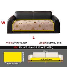 1pc Pet-Friendly Chenille Sofa Cover, Sun Moon Star Jacquard Pattern, Non-Slip, Skin-Friendly & Anti-Scratch Couch Protector, Washable All-Season Sofa Slipcover For Living Room - Multicolor - View 27