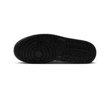 Nike AIR JORDAN 1 LOW SE經典運動訓練男子運動籃球鞋 - 銀色/黑白色 - 查看 6