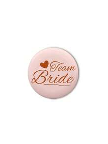 1/6/9/12/13/18pcs Bride-To-Be Badges - Exquisite Metal And Paper Design, Suitable For Wedding Eve Party Decor, Bachelorette Party Favors And Bridal Shower Gifts, Bachelorette Party Decor | Holiday Decor | Exquisite Badge Design, Bachelorette Party Decor - Multicolor - View 15