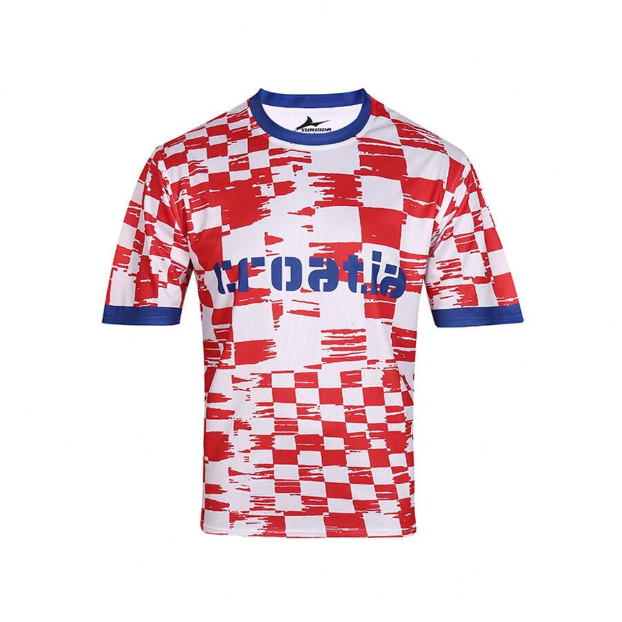 Camisetas de Fútbol Originales Patentadas de 48 Equipos para la Copa 2026: Brasil, Argentina, Inglaterra, Alemania, Francia, Manga Corta - Rosa Pálido - Ver 1