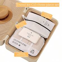 6pcs Travel Compression Storage Bags, Foldable Clothes And Laundry Organizer Bags - Multicolor - View 34