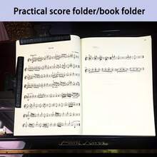 Premium Music Score Clip, Musical Note Design Sheet Music Holder, Instrument Accessory, Durable ABS Material, Strong Grip, Suitable For Music Class, Daily Use, Music Gift, Ideal Choice For Music Lovers - Black - View 4