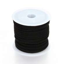 1 Roll 196.85 Inches Colorful Faux Suede Braided Cord, For DIY Bohemian Bracelet Jewelry Making String - 1 Roll - View 27