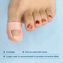 10pcs Ingrown Toenail Protective Caps, Silicone Nail Groove Covers, Nail Groove Repair, Toenail Care Products - Silicone Nail Sleeves - View 5