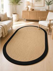 Chilai Home Modern Kitchen Rug- Minimalist Digital Print Floor Mat for Living Room & Bedroom Rug, Machine washable, Made in Turkiye 80x200 cm, 80x300 cm,100x200 cm, 120x180 cm - 薑黃 - 查看 1