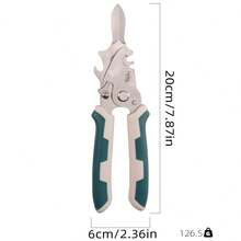 Pisau Tiram Stainless Steel, Gagang Anti Selip, Bagian Pemotong yang Dipertebal, Mudah Memotong Ekor Tiram, Pembuka Cangkang Tiram Multifungsi (Tersedia 2 Warna) - View 8