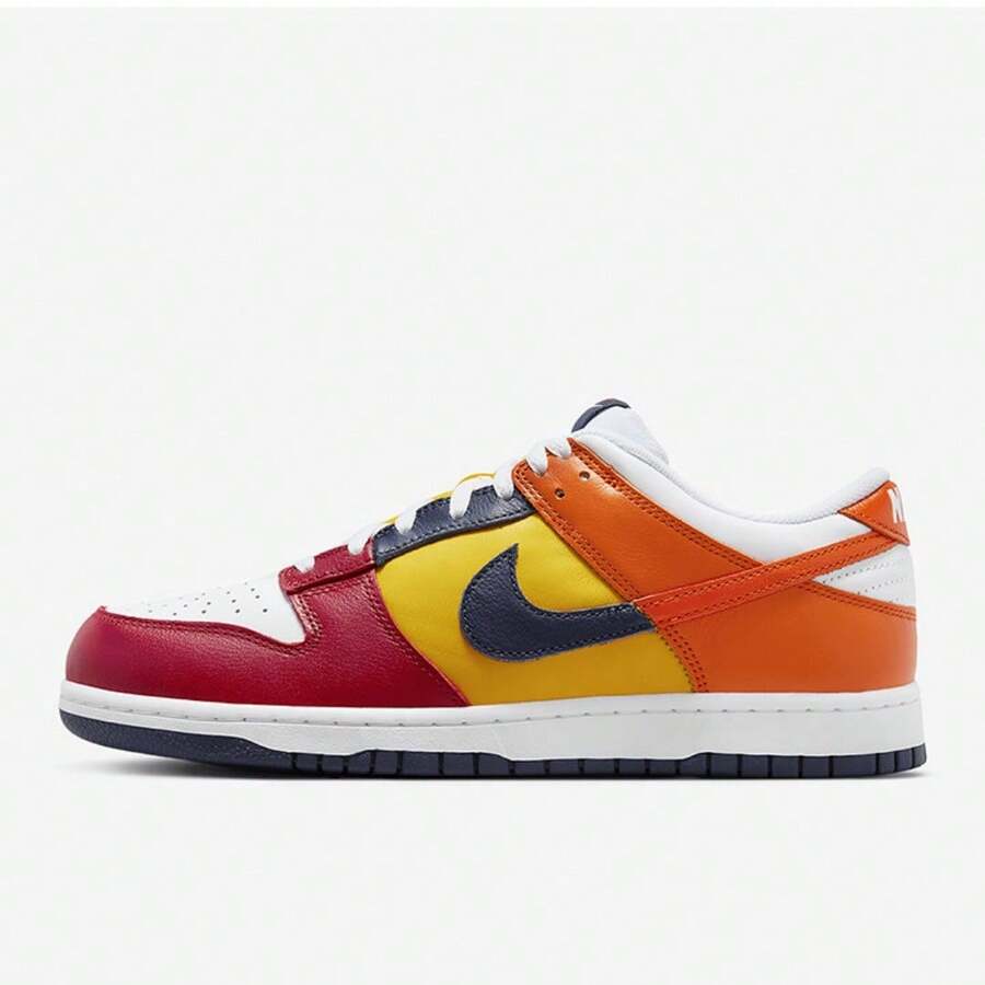 Nike Dunk Low Unisex Classic Lightweight Casual Sports Skate Shoes IB2051-400 - Multicolor - View 1