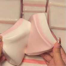 1pc 2026 New Toast Glutinous Rice Cake Squeeze Fidget Toy, Simulation Food Model Desktop Decor Collectible, Great Birthday, Holiday, Party Gifts - Multicolor - View 6
