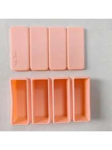 1pc Large Capacity Silicone Flip Lid Storage Box, Kitchen Freezer Fresh-Keeping Ice Container, Long Strip Ice Tray, Suitable For Freezing Soup, Baking Ingredients, Dual Use For Refrigeration And Freezing. Silicone Material. Kitchen Freezer Ice Container. Simple And Convenient. Airtight Fresh-Keeping. + Multi-Functional Compartment + Easy Release Design. - Multicolor - View 10