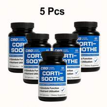 Myo-Inositol And Cortisol Supplement,Reduce Cortisol And Balance Hormones, For Women Health Ovulation, Regular Menstruation, Mood Health, Pre-Pregnancy Health Support, Essential Nutrients, 60 Capsules Per Bottle,Best Gift For Women,Packaging May Vary - 5PC(Cortisol) - 查看 11