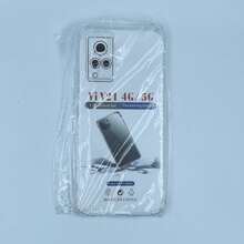Compatible With Vivo Phone Case Transparent Anti-Drop Shell 1.5mm Thickened Air Cushion Airbag Case Full Coverage Anti-Collision High Definition Transparent Phone Protective Shell, Camera Lens And Screen Raised Protection Precise Cutouts Transparent Air Cushion Phone Case Four Corners Thickened Air Cushion Anti-Drop Shell - Clear - View 46