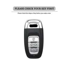 TPU Car Smart Remote Key Case Cover Holder Shell For Audi Q5 Protector Control Key Bag Keychain Interior Accessories - A - View 2