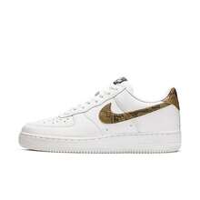 NIKE Air Force 1 Men's Low-Top Lace-Up Thick Sole Cushioned Casual Sports Shoes AO1635-100 - White - View 1