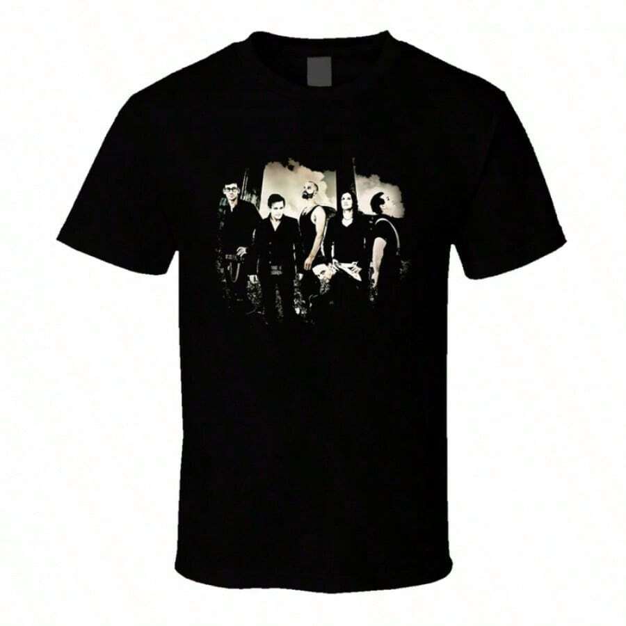 Rammstein Musik Metal Rock Band T Hemd,Vintage-Muster T Hemd - Style1 - View 1