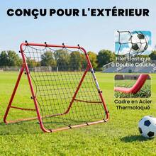 Sportnow Réseau de rebond du football - Rouge - Voir 5