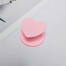 Soporte magnético MagSafe de silicona de unicolor con forma de corazón minimalista, con súper fuerte adsorción, airbag telescópico de escritorio, para mujeres - Multicolor - Ver 6