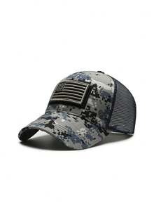 1 pieza/2 piezas Gorra de béisbol camuflada unisex para todas las estaciones, gorra de béisbol casual versátil, gorra de sol de estilo coreano con parte superior suave, gorra de papá, gorra de camionero, adecuada para uso diario. - Estilo Y - Ver 51