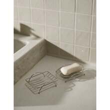 2 Model Tempat Sabun Berongga, Tempat Sabun Logam Bertingkat dengan Lubang Drainase, Desain Anti Karat & Berventilasi, Mencegah Sabun Menjadi Basah, Sempurna untuk Kamar Mandi, Dapur, Shower, Wastafel, Hotel & Penggunaan RV, Organizer Ringkas & Bergaya - bawaan - View 3