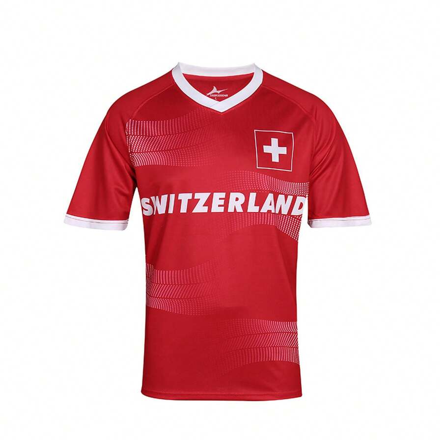 Original Patented Soccer Jerseys Of 48 Teams For The 2026 World Cup: Brazil, Argentina, England, Germany, France, Short Sleeve - 鏽棕色 - 查看 1