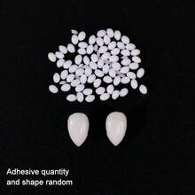 Halloween Vampire Fangs Set - DIY Costume Teeth With Adhesive, Suitable For Day Of The Dead And Party Cosplay Decoration - White - View 15
