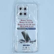 Transparent Air Cushion Anti-Drop Phone Case For Huawei And Honor, Thickened Four-Corner Air Cushion Shock Absorption, Raised Camera And Screen Protection, High-Definition Transparent TPU Soft Shell, Precise Cutouts Anti-Collision, 1.5MM Thickened Air Cushion Shock Absorption Design, Daily Drop And Collision Protection - Clear - View 107