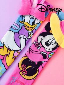 Disney 1雙迪士尼可愛3D兒童過膝襪，時尚兒童高筒襪，適合派對、高級禮物、返校季，趣味時尚卡通3D腿襪，適合小粉絲 - 彩色 - 查看 7