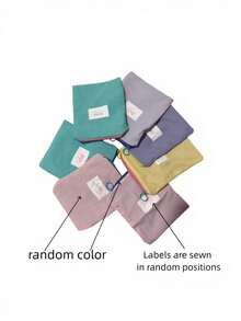 Macaron Color-Block Storage Bag With Lanyard, Medicine Storage Bag, Passport Storage Bag, Can Be Hung On Bags For Organizing Pills And Small Accessories, Document Storage Bag, Large Capacity Makeup Bag, Nylon Zipper Toiletry Bag, Makeup Bag, Convenient Thin Lipstick Storage Bag, Coin Purse, Toiletry Bag, Travel Essential, Back To School Gift, Suitable For Organizing Pills, Small Accessories, Capsules, Chewable Tablets - Multicolor - View 9