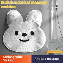 1pc Bear Foot Scrubbing Massage Mat, Bathroom Bath Foot Scrubber Mat, Stress Relief Foot Massage Brush - Multicolor - View 8