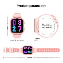 Blackview Kids Smart Watch LBS+WiFi+GPS Triple, Jam Tangan Game Anak, 7 Game Seru, Layar Sentuh 1,73 Inci, Tahan Air IP68, Penghitung Langkah, Mengambil Foto, Senter, Pengingat Alarm, Kamera, Album, Pelacak Olahraga, dan Notifikasi Pesan - View 3