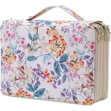 Pencil Cases Designed With A Variety Of Fun Patterns (Bees, Jungle Animals, Flowers, Etc.) - 120/200/252/300/480 Compartments, With Multiple Zippered Compartments, Can Organize Various Pens And Stationery Accessories, Portable And Lightweight Design. - 猴子 200 老虎機 - 查看 11