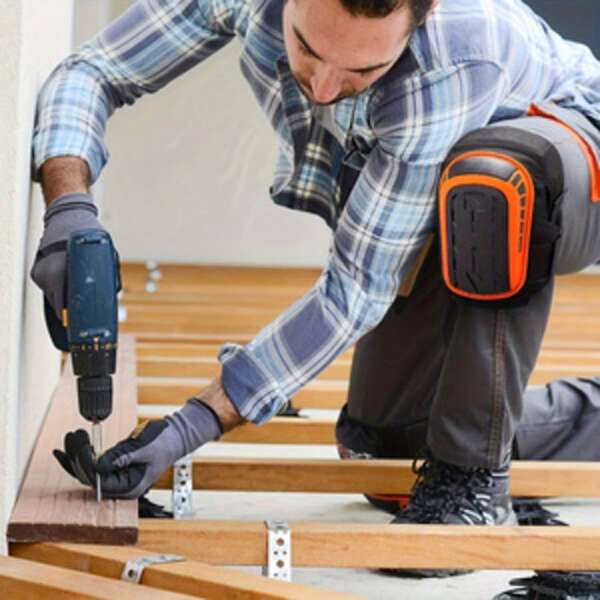 Professional Knee Pads With Sturdy Elastic Straps, Ideal For Work. Heavy-Duty Thick Foam Knee Protectors With Soft Gel Padding, Suitable For Construction, Labor, Flooring, Gardening, Cleaning, And Tiling.