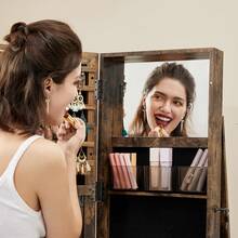 Jewelry Cabinet - Brown - View 7