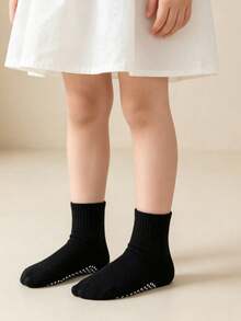 10 Pasang Kaos Kaki Siswa Anak, Gaya Olahraga Klasik Serbaguna, Kaos Kaki Pendek Kasual Tipis - MultiWarna - View 3