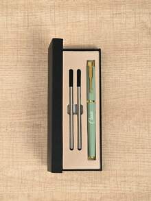 Personalized Customized Gift Box Metal Pen, Smooth Writing, Business Office Gift, Meaningful Gift For School Back To School Season - Sets - View 11
