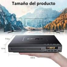Black DVD, USB, Audio And Video Player For Home Use - View 7