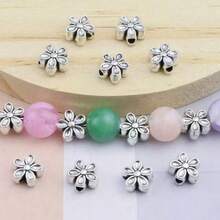 100pcs Random Color Pony Beads / 2400pcs Multicolor Large Hole Beads, Bead Jewelry Making Kit For Bracelets, Hair Decorations, DIY Jewelry, Keychains, Crafts, Gifts (Random Colors) - Color Mixing - View 8