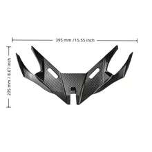 Suitable For PCX125/150/160 Motorcycle Front Windshield - Universal Rear Spoiler Cover Decoration, Easy To Install, Enhances Sporty Appearance And Motorcycle Stability - Beak - View 8