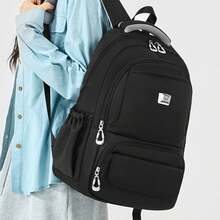 Large, Ergonomic Unisex Campus Backpack With Back Relief And Spine Protection, Ideal For Middle And High School Students For Daily School Use. - 綠色 - 查看 2