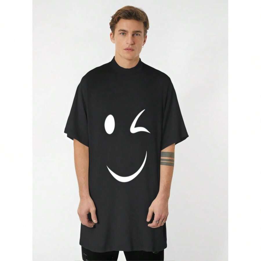 Men T-Shirts - 黑色 - 查看 1